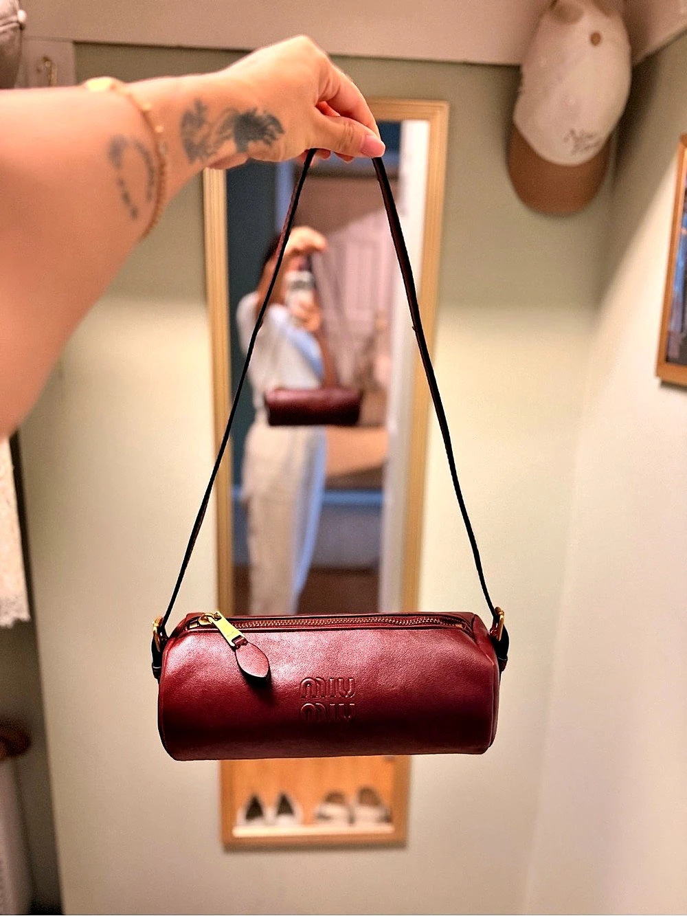 Miu Miu Leather Pouch